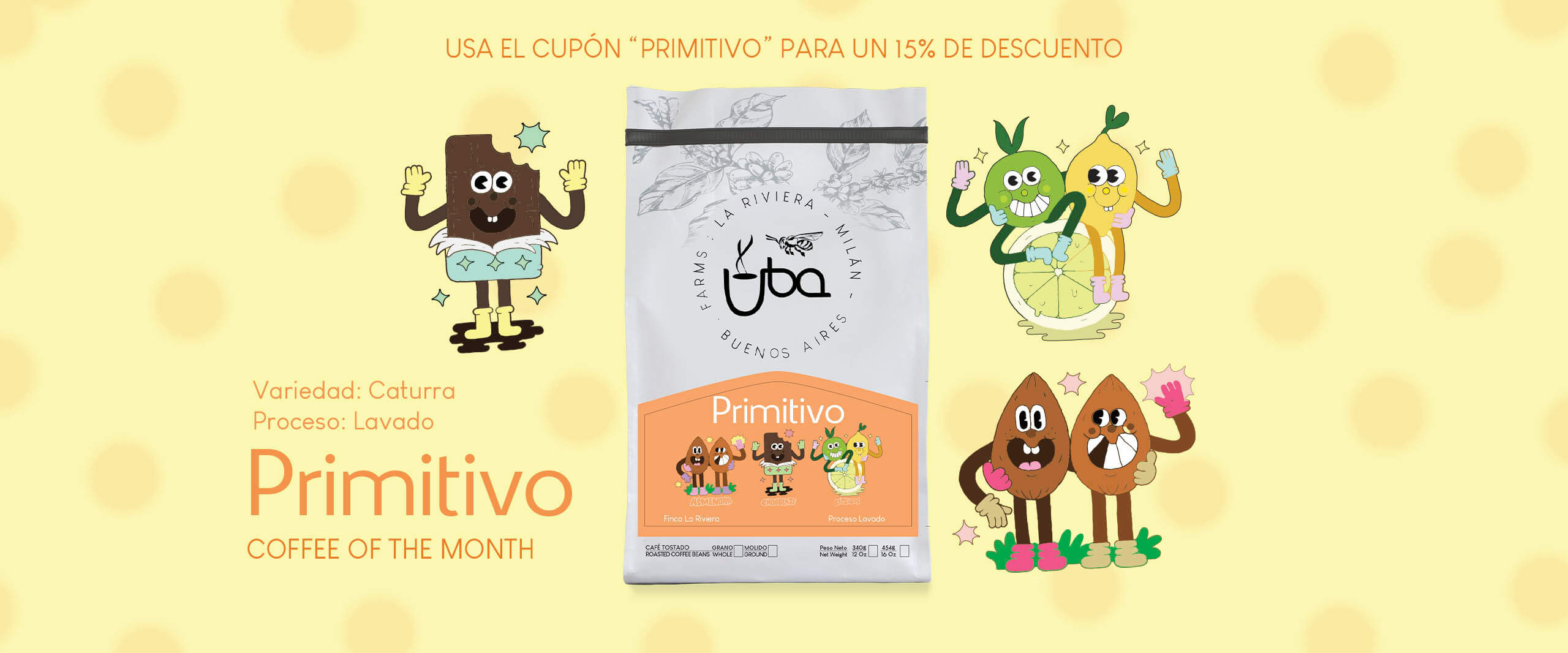 banner cafe del mes primitivo